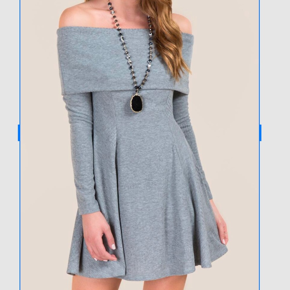 Gray dress